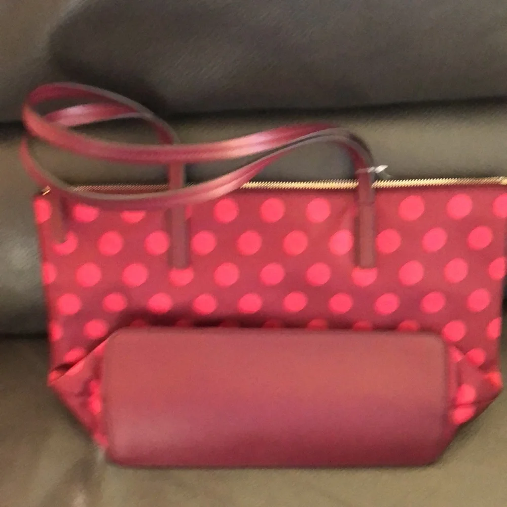 Kate spade polka dot blackberry bag
